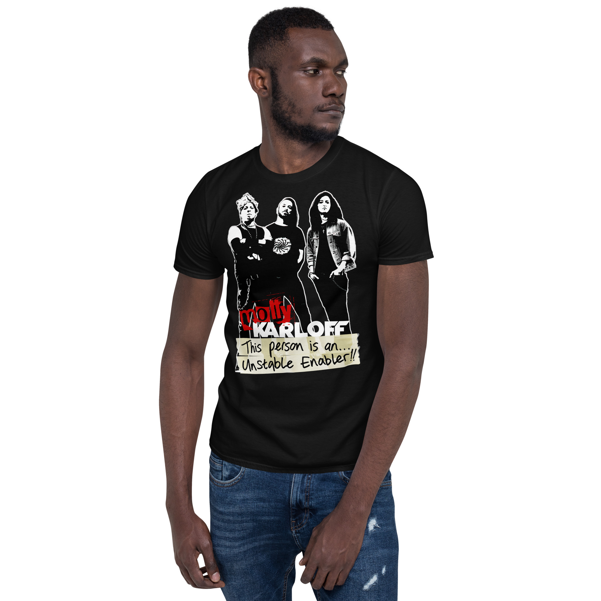 Molly Karloff Enablers - Short-Sleeve Unisex T-Shirt - Image 7