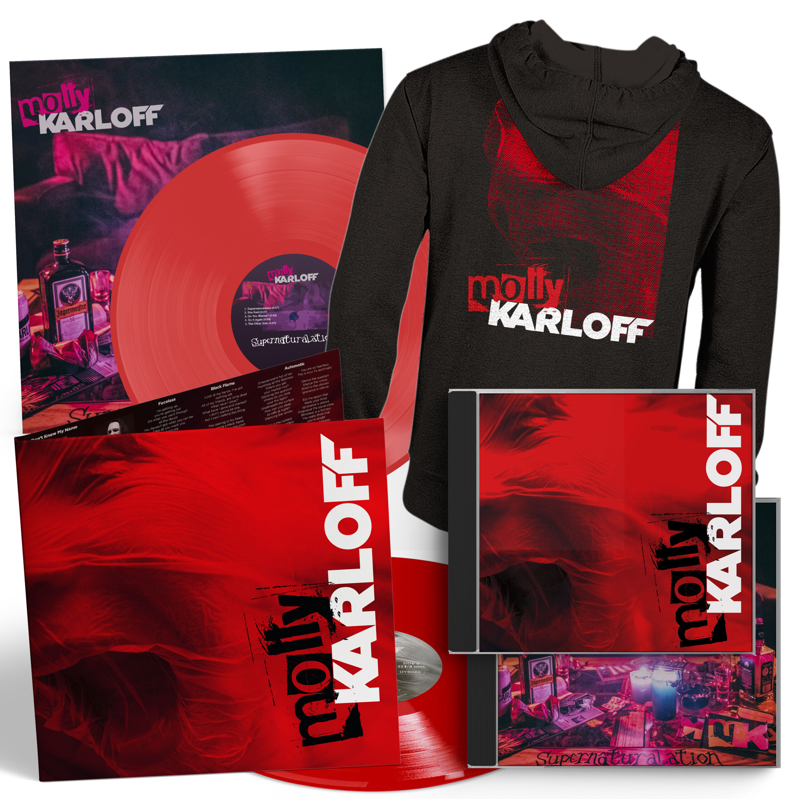 'Breaking Out' & 'Supernaturalation' Viny/CD/Hoodie Bundle