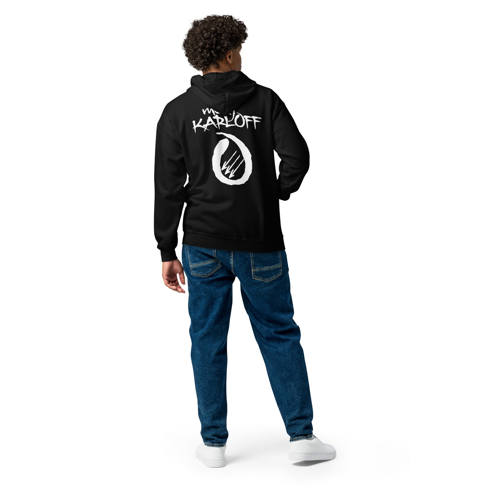 Molly Karloff AntiGram - Unisex heavy blend zip hoodie - Image 5