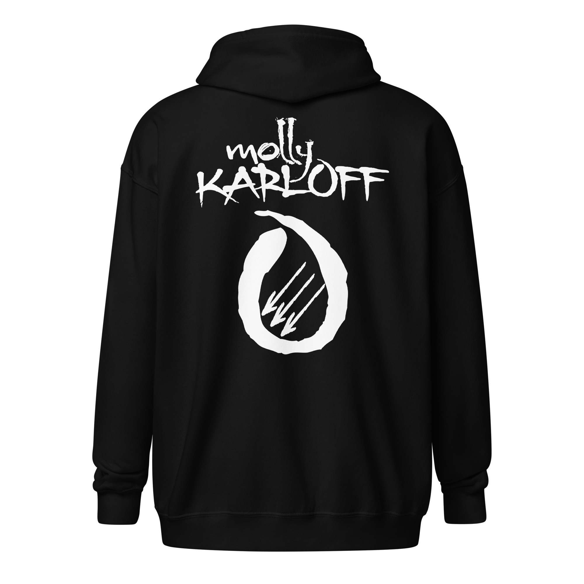 Molly Karloff AntiGram - Unisex heavy blend zip hoodie - Image 7