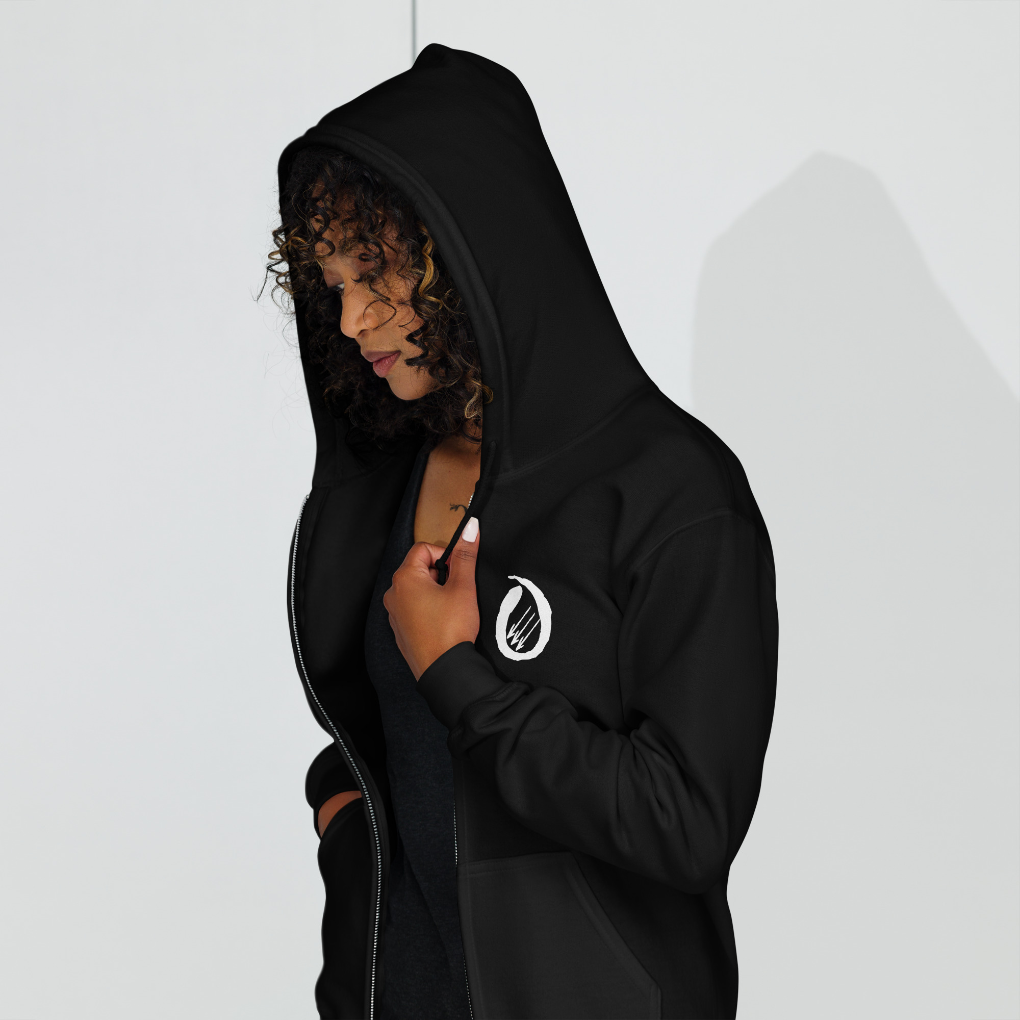 Molly Karloff AntiGram - Unisex heavy blend zip hoodie - Image 2