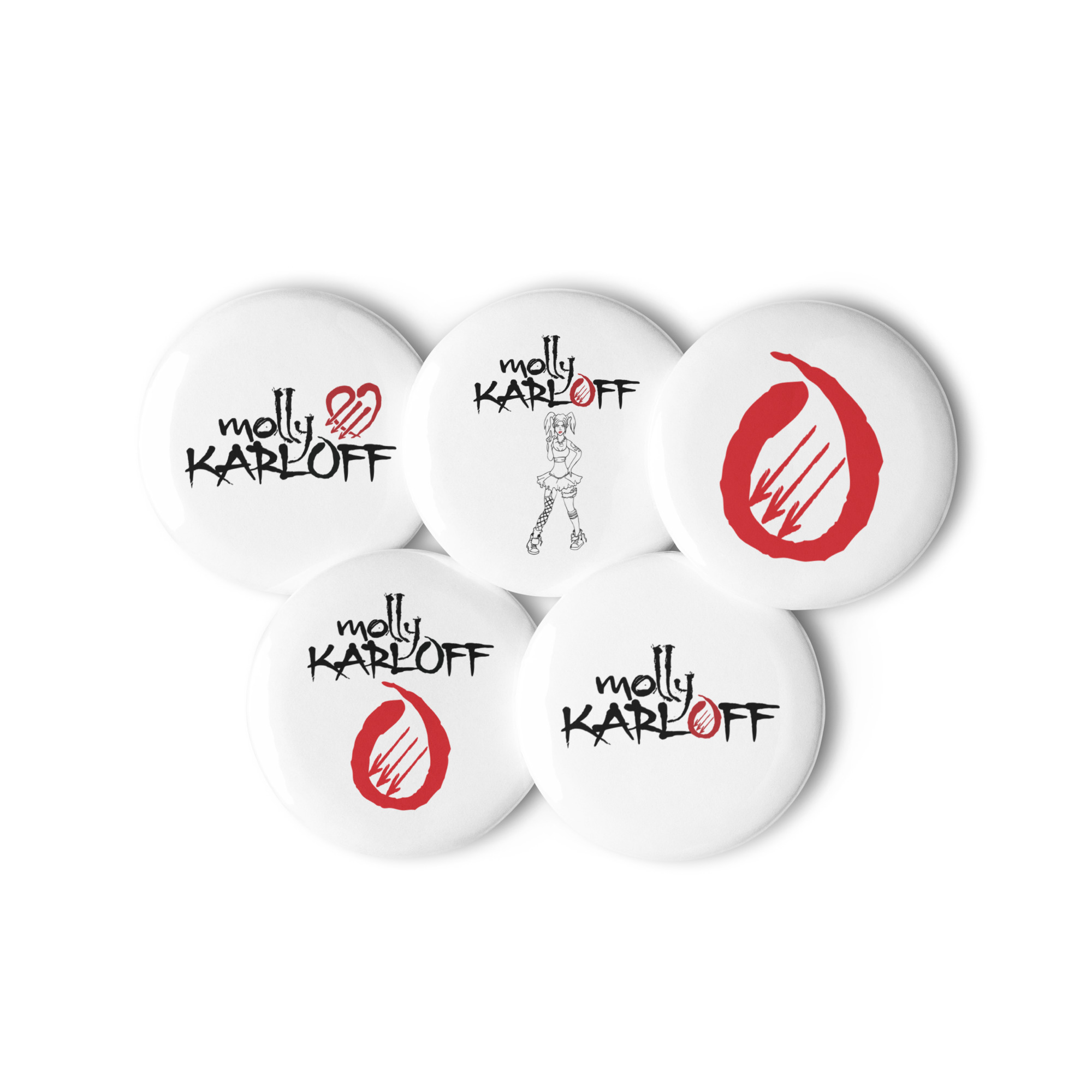 Set of pin buttons - Image 4