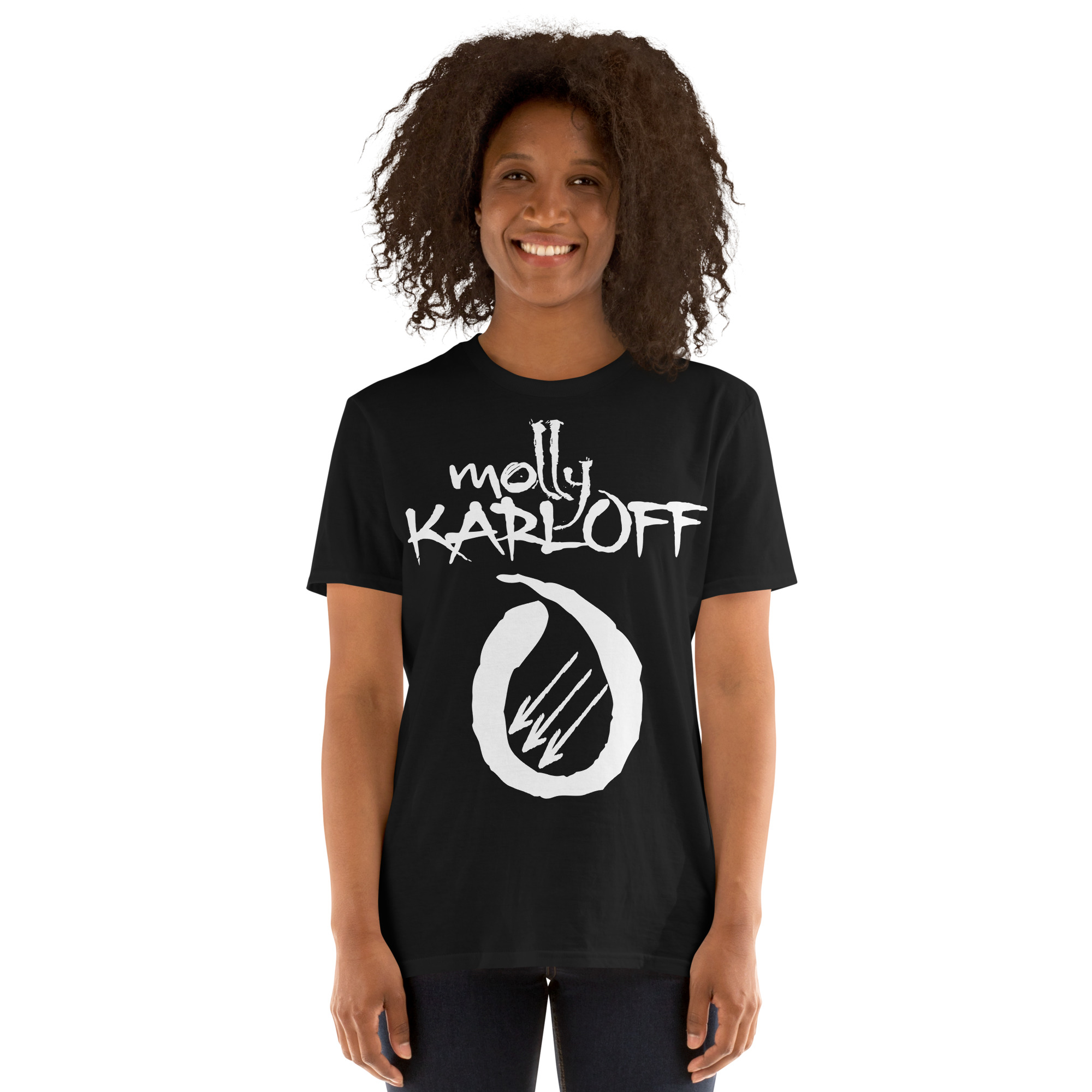 Molly Karloff AntiGram - Short-Sleeve Unisex T-Shirt - Image 4