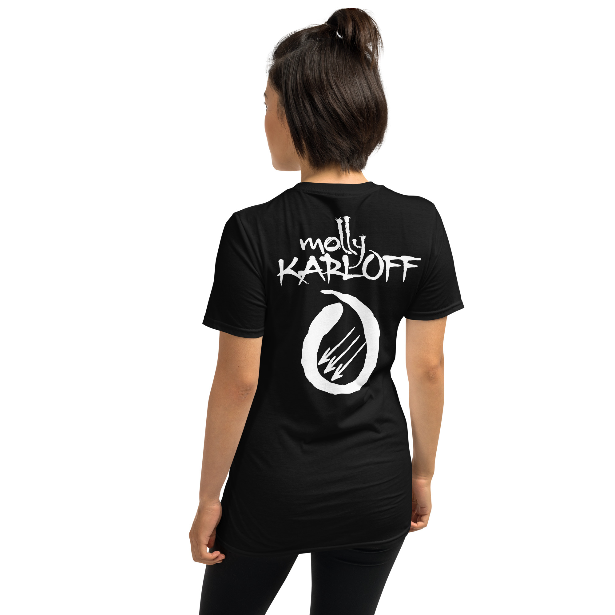 WTF is Molly? with Reverse Logo - Short-Sleeve Unisex T-Shirt - Image 3
