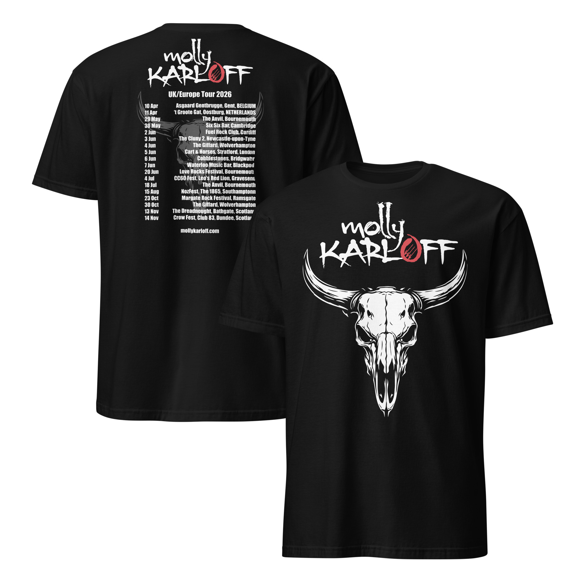 UK/Europe 2026 Tour - Short-Sleeve Unisex T-Shirt